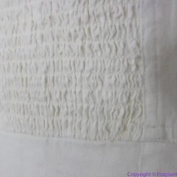 NEW Madewell Linen-Cotton Puff-Sleeve Mini Dress, lighthouse, size 6 - Picture 9 of 16